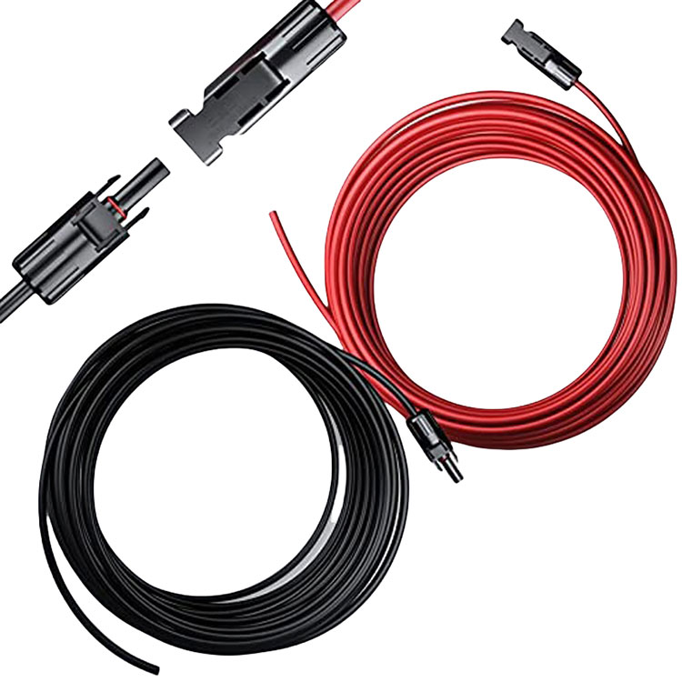 Раз'ёмны провад 12AWG для аўтамабільнай аўтаномнай сонечнай батарэі