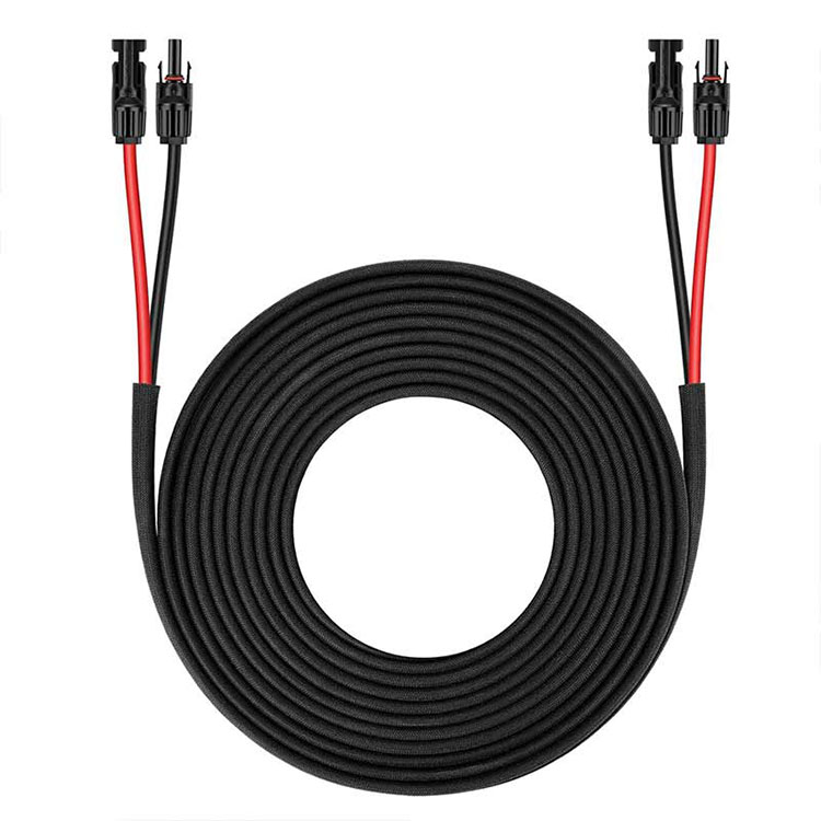 Двухправодная сонечная перамычка Plug And Play 10AWG 25 футаў